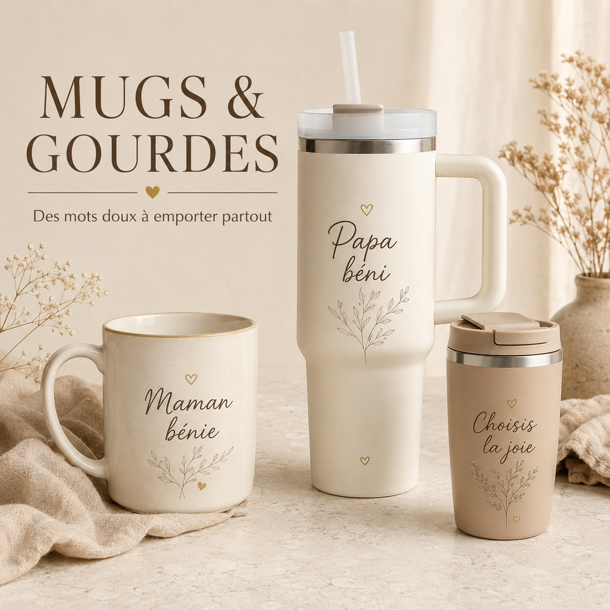 Mugs & gourdes
