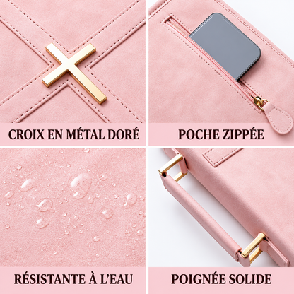 Housse de Bible – Croix dorée