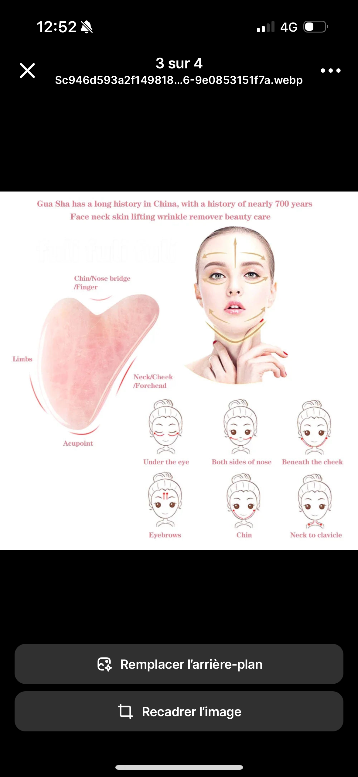 Rouleau de Massage & Gua Sha en poudre de Quartz - Beauté Energisante & Drainante / Rose Quartz Gua Sha & Massage Roller – Energizing Beauty Ritual for Radiant Skin