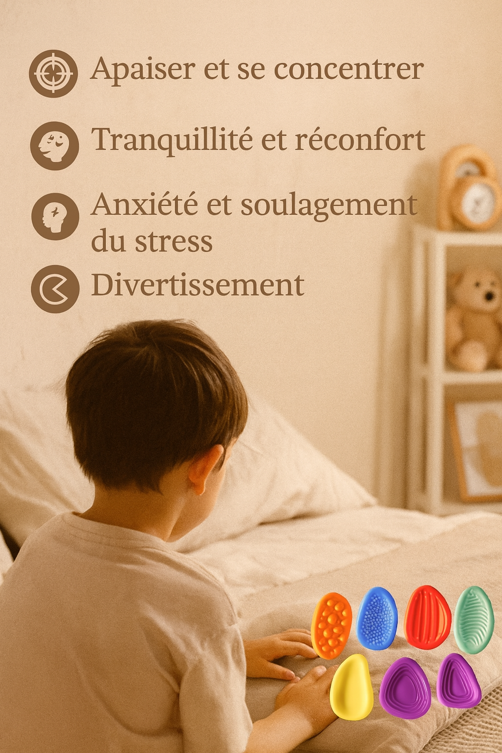 Pierres sensorielles apaisantes – Calme & concentration

Soothing Sensory Stones – Calm & Focus Set