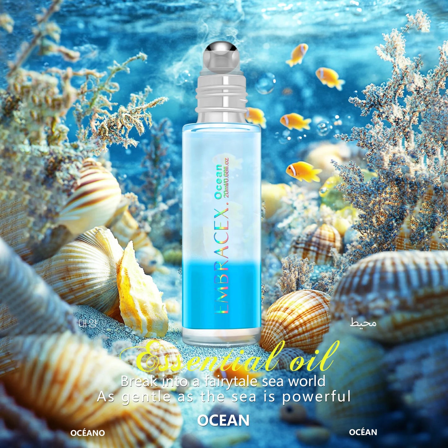 Huile Essentielle Roll-On – Sérénité & Éclat / Essential Oil Roll-On – Serenity & Glow