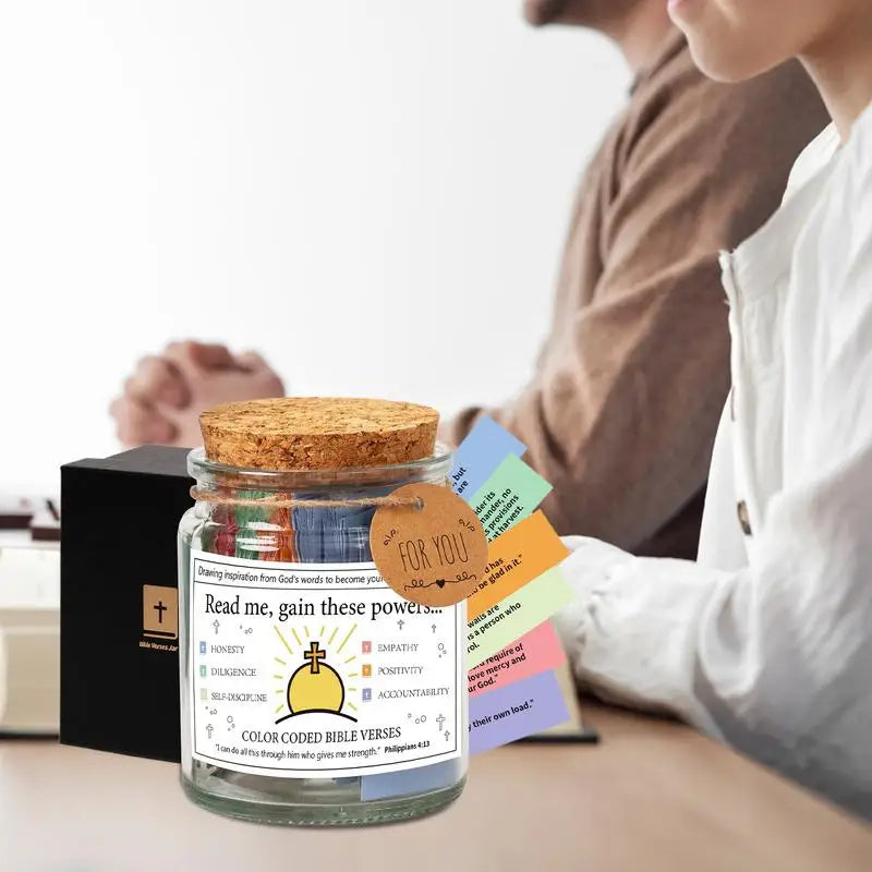 Pots de versest bibliques - Un verset pour chaque jour / Bible Verse Jar – A Verse for Each Day