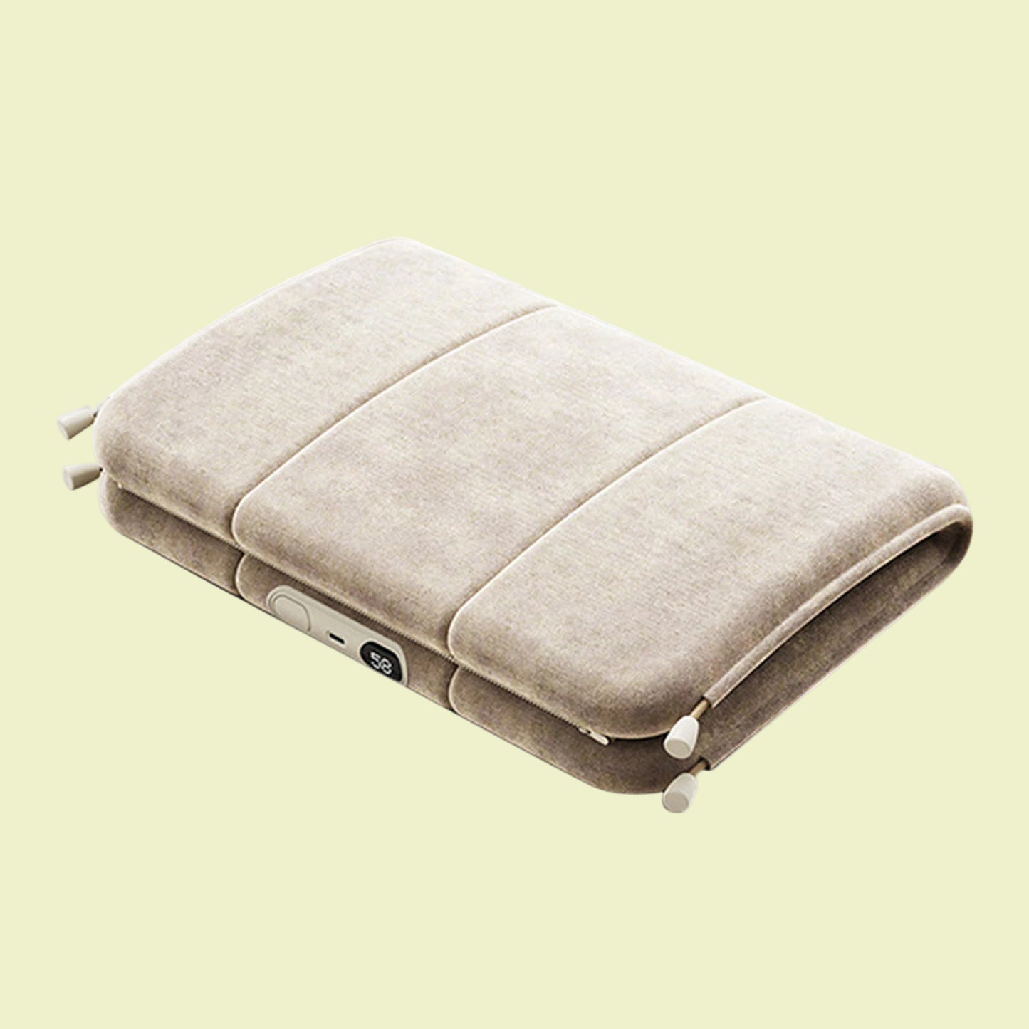 Coussin Chauffant en velours - Confort & Détente Instantanée