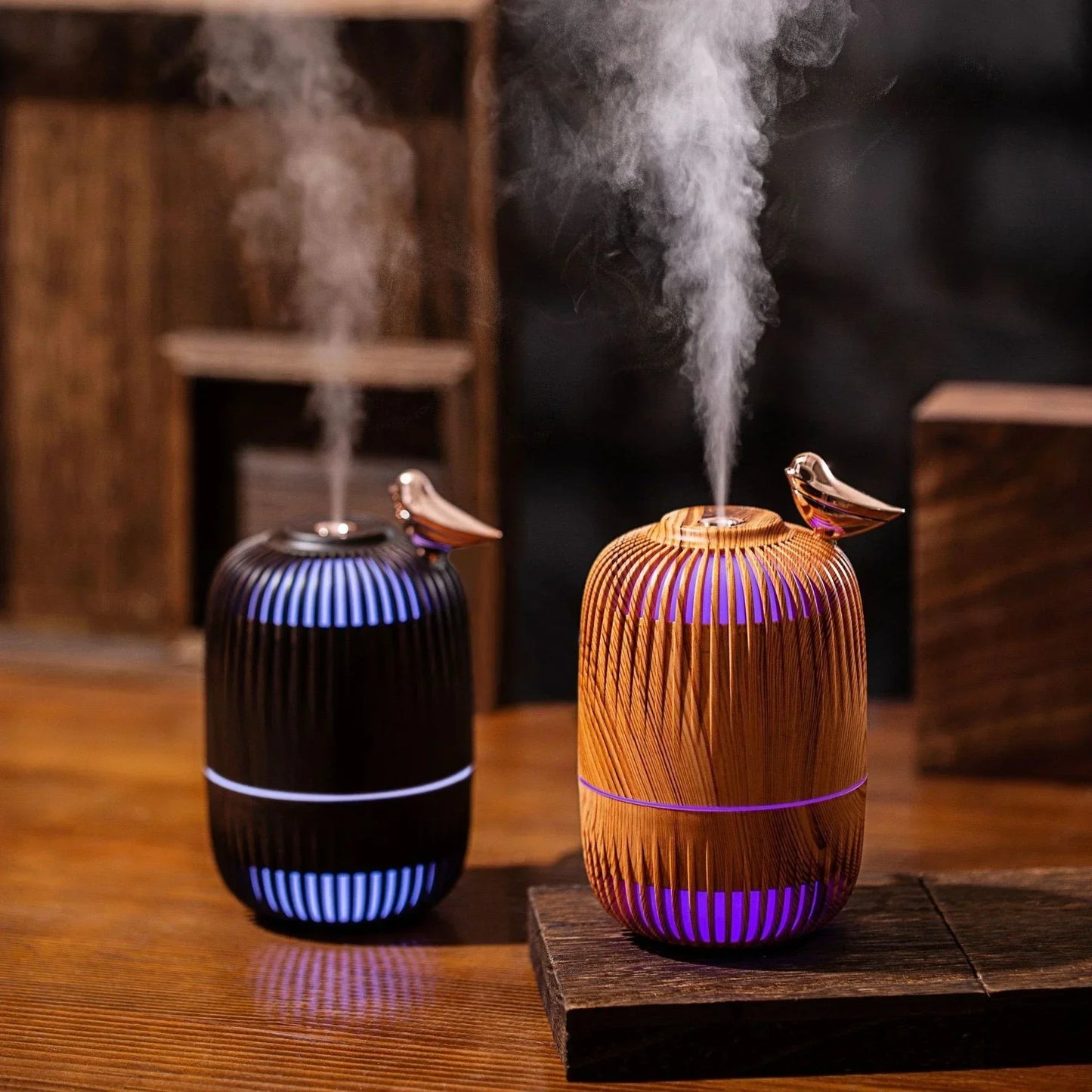 Diffuseur d'huiles essentielles - Sérénité & Élégance / Essential Oil Diffuser – Serenity & Elegance