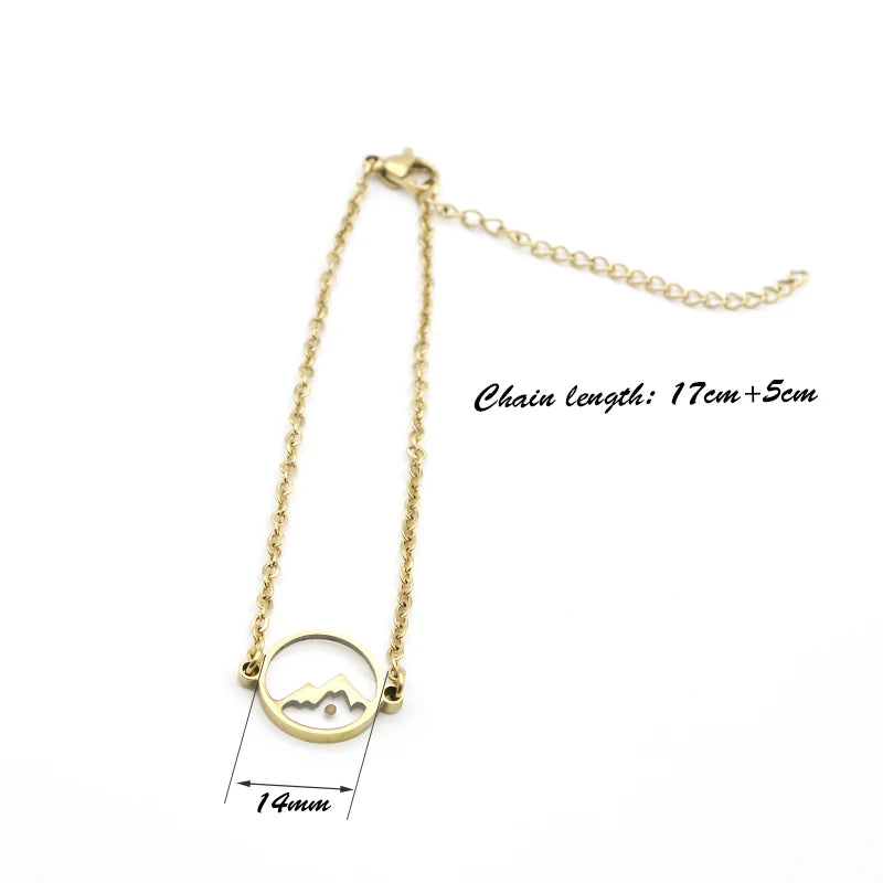 Bracelet - " Faith Can Move Mountains"