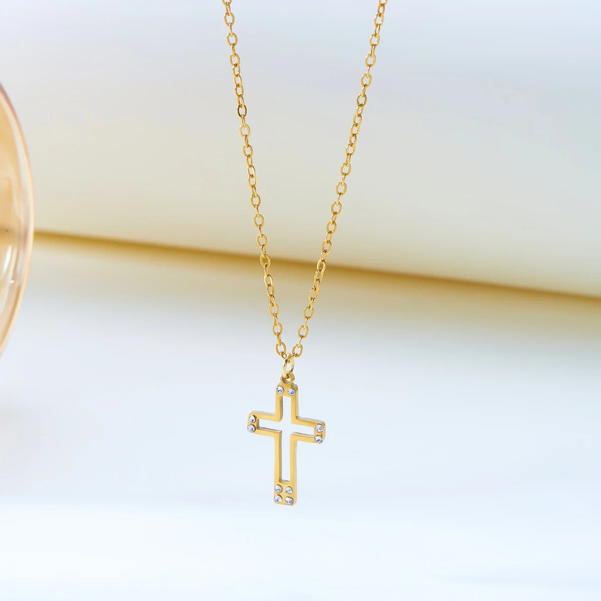 Bracelet et collier fin - Foi minimaliste / Minimalist Faith – Fine Bracelet & Necklace