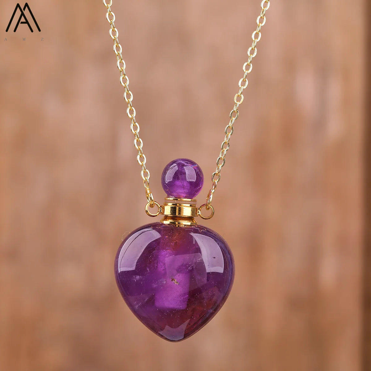 Collier diffuseur en Pierre Naturelle & Huile Essentielle