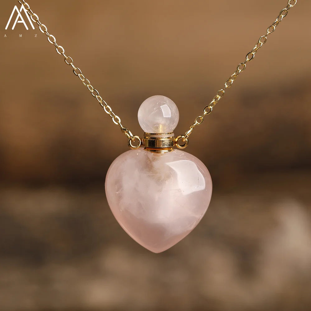 Collier diffuseur en Pierre Naturelle & Huile Essentielle