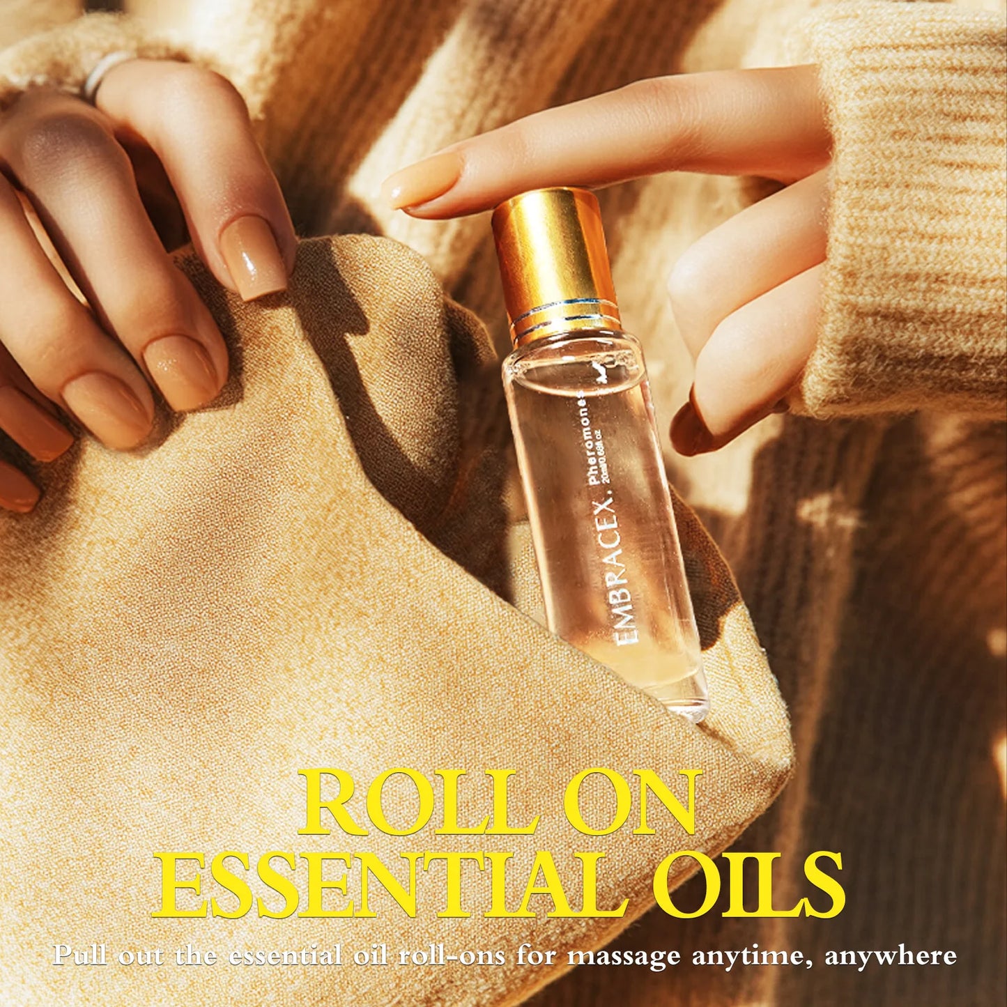 Huile Essentielle Roll-On – Sérénité & Éclat / Essential Oil Roll-On – Serenity & Glow