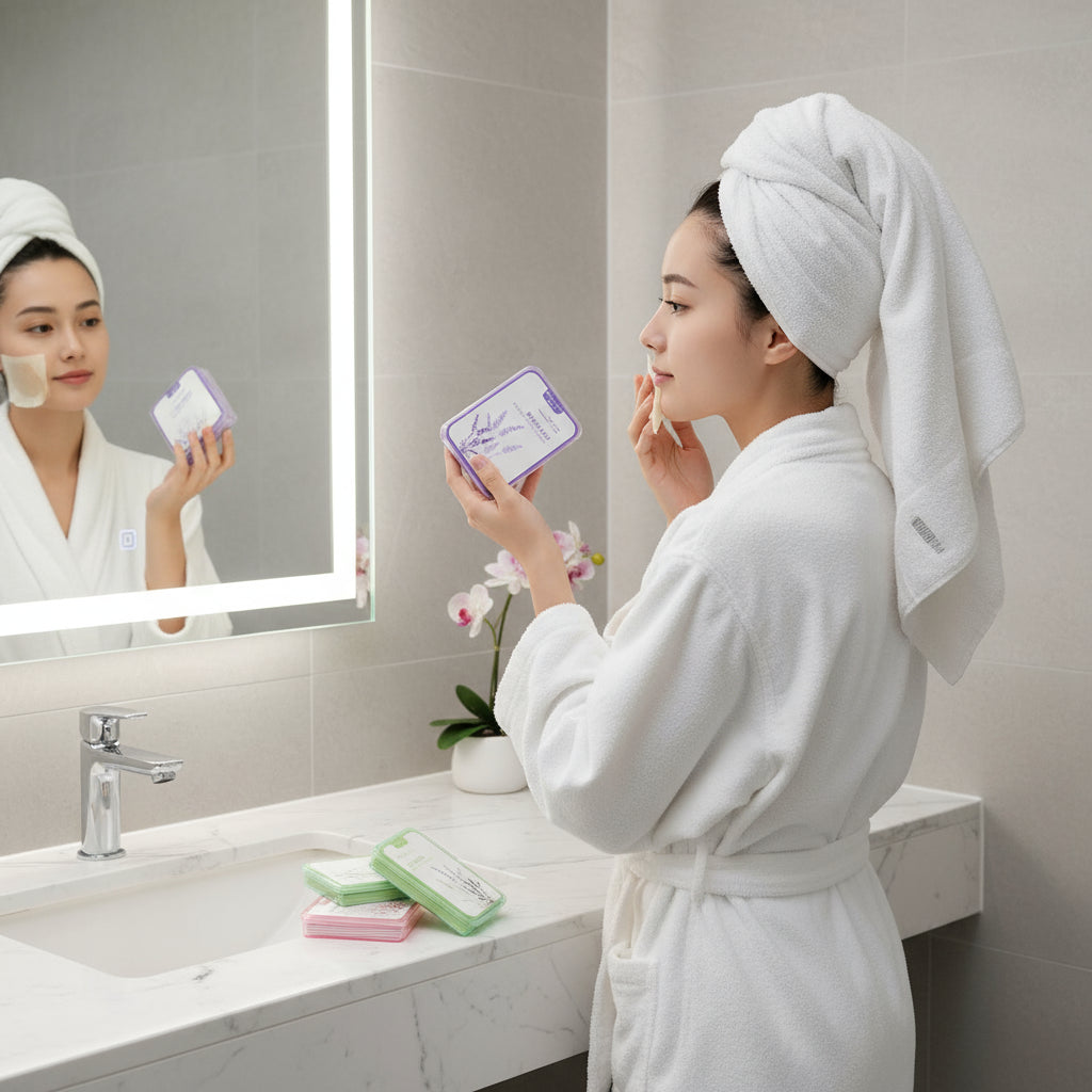 Feuilles Matifiantes Visage – 300 feuilles absorbantes d’huile / Oil Blotting Papers – 300 Sheets Mattifying Facial Sheets