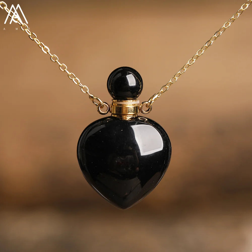 Collier diffuseur en Pierre Naturelle & Huile Essentielle