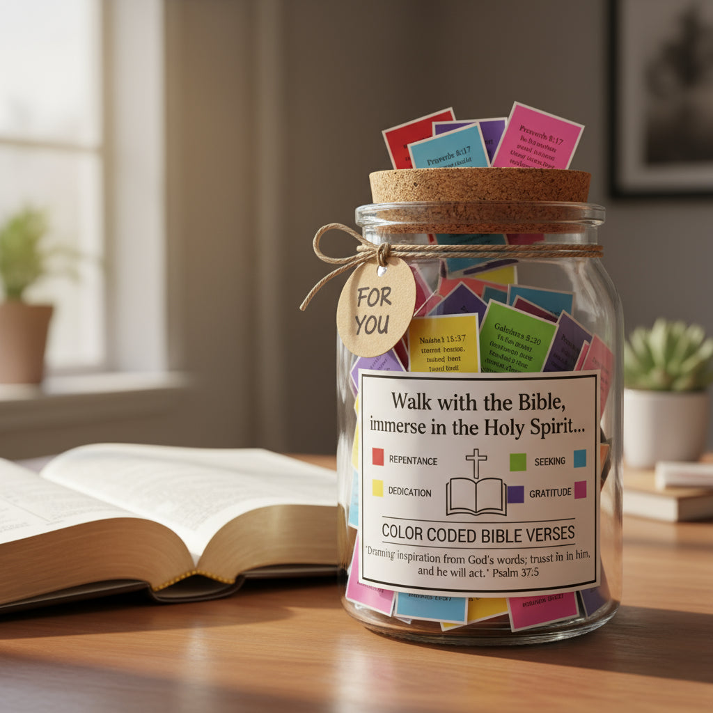 Pots de versest bibliques - Un verset pour chaque jour / Bible Verse Jar – A Verse for Each Day