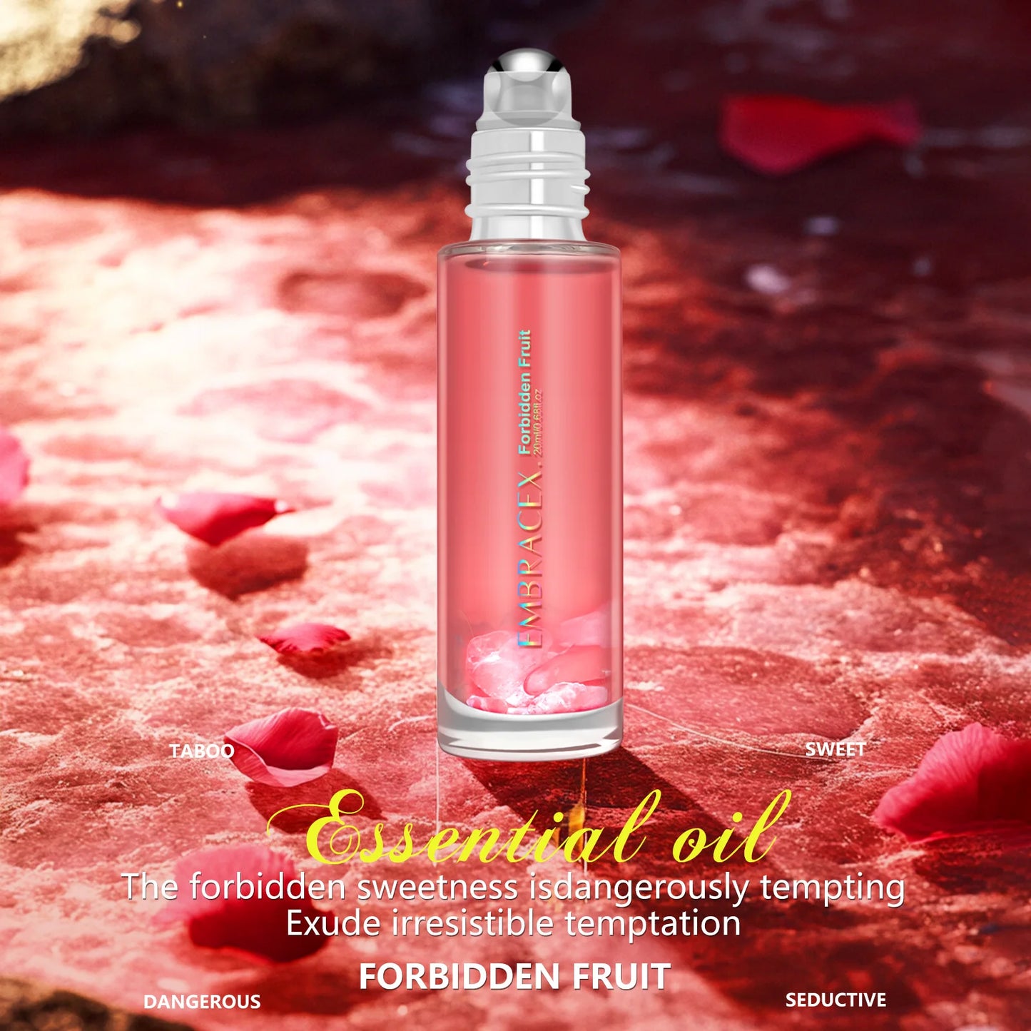 Huile Essentielle Roll-On – Sérénité & Éclat / Essential Oil Roll-On – Serenity & Glow