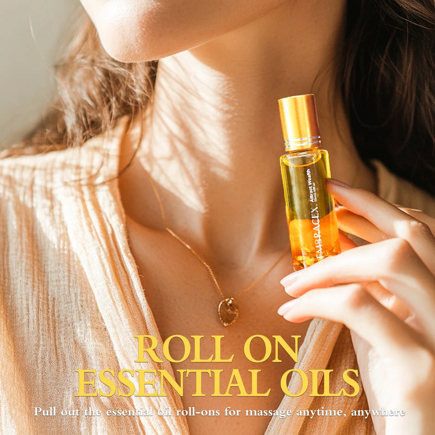 Huile Essentielle Roll-On – Sérénité & Éclat / Essential Oil Roll-On – Serenity & Glow