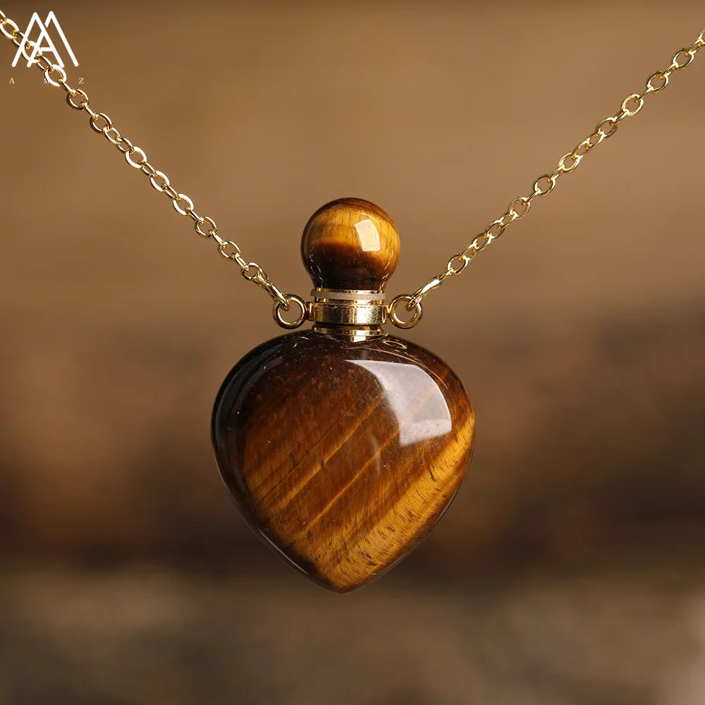 Collier diffuseur en Pierre Naturelle & Huile Essentielle