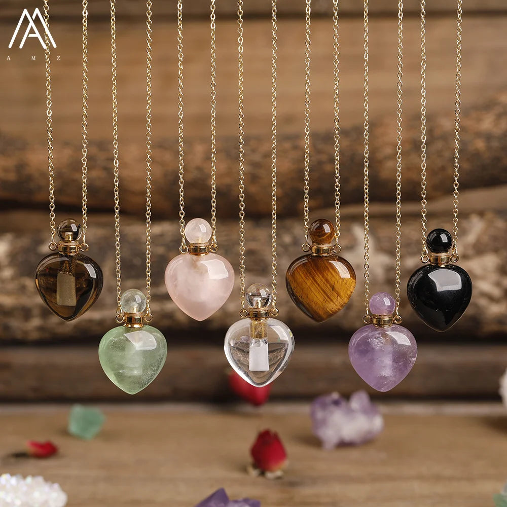 Collier diffuseur en Pierre Naturelle & Huile Essentielle