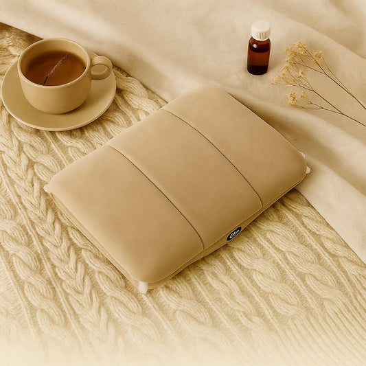 Coussin Chauffant en velours - Confort & Détente Instantanée
